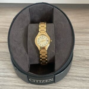 NWOT Citizen Gold Women’s Watch